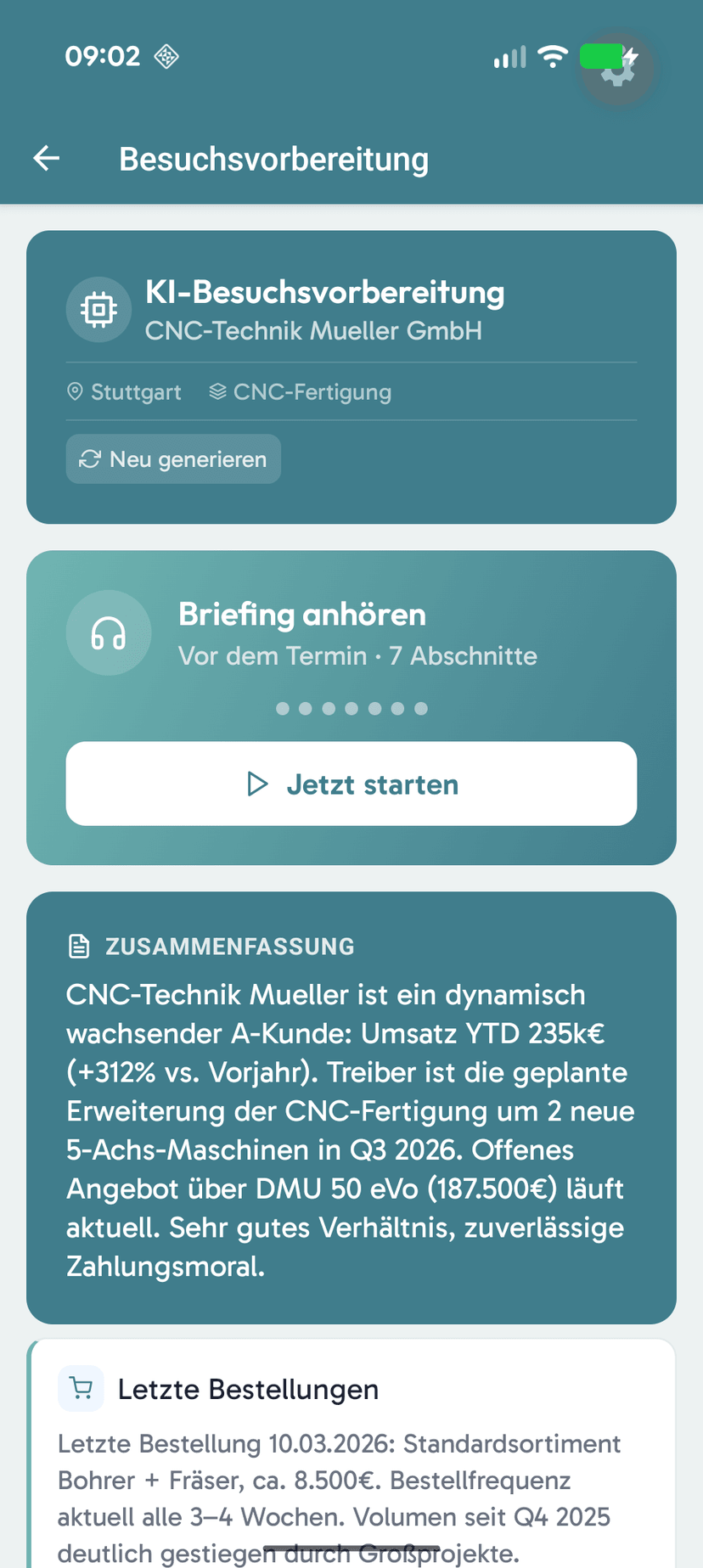 viamind App – KI-Zusammenfassung und Briefing anhören